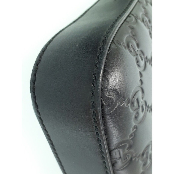 Gucci Signature Leather Messenger Bag Shoulder - Picture 4 of 9